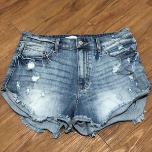 Jean shorts